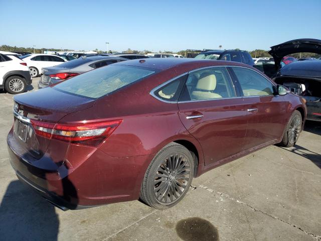 4T1BK1EB0HU245836 - 2017 TOYOTA AVALON XLE BURGUNDY photo 4