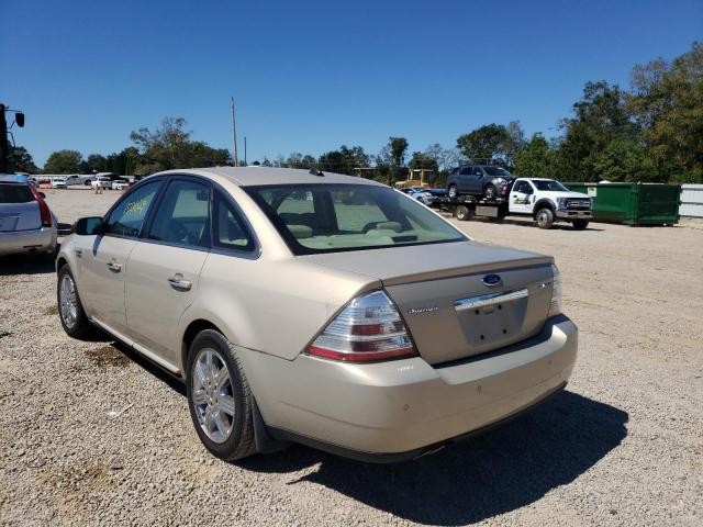 1FAHP25WX8G133266 - 2008 FORD TAURUS LIM GOLD photo 3