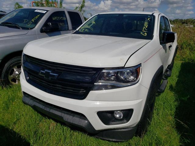 1GCGSCEN9K1181434 - 2019 CHEVROLET COLORADO L WHITE photo 2