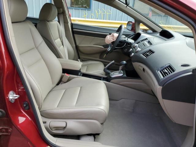 2HGFA1F99BH520698 - 2011 HONDA CIVIC EXL 勃艮第红 照片 5
