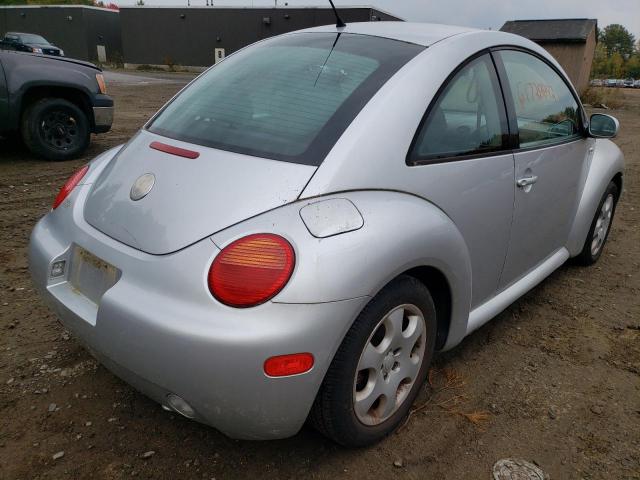 3VWCK21C13M401440 - 2003 VOLKSWAGEN NEW BEETLE 银色 照片 4