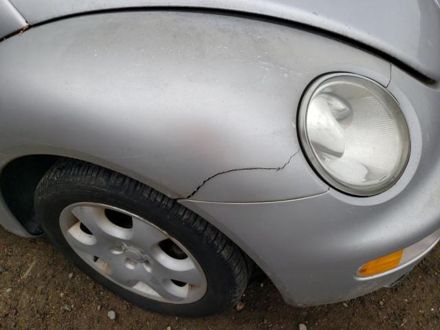 3VWCK21C13M401440 - 2003 VOLKSWAGEN NEW BEETLE 银色 照片 9