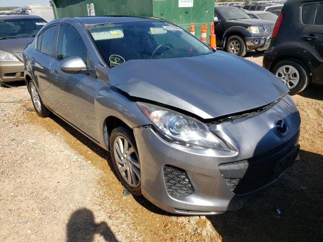 JM1BL1W70C1639990 - 2012 MAZDA 3 I SILVER photo 1