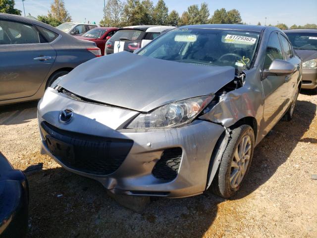 JM1BL1W70C1639990 - 2012 MAZDA 3 I SILVER photo 2