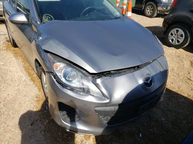 JM1BL1W70C1639990 - 2012 MAZDA 3 I SILVER photo 9