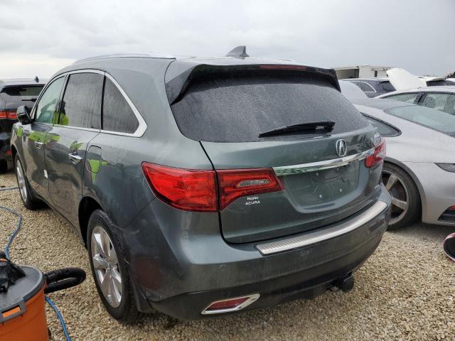5FRYD4H98GB049409 - 2016 ACURA MDX ADVANC 绿色 照片 3