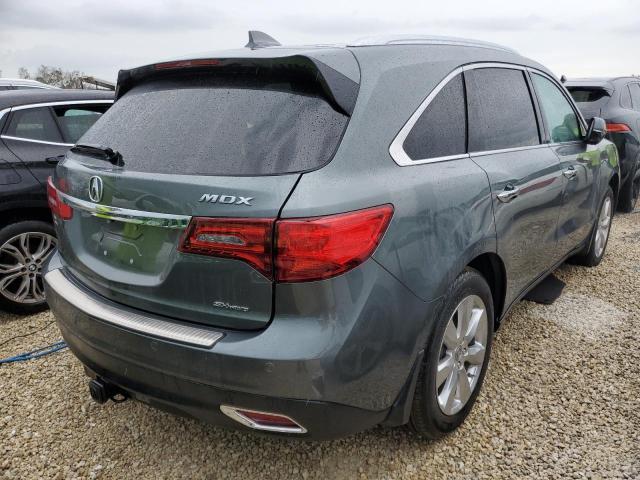 5FRYD4H98GB049409 - 2016 ACURA MDX ADVANC 绿色 照片 4