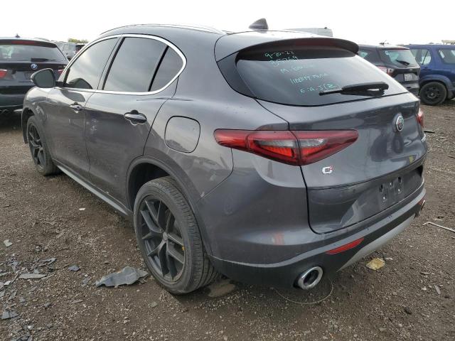 ZASFAKBN9J7C02931 - 2018 ALFA ROMEO STELVIO TI GRAY photo 3