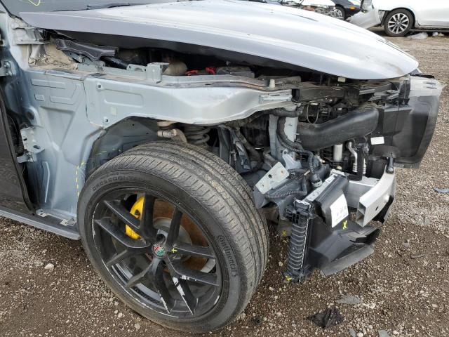 ZASFAKBN9J7C02931 - 2018 ALFA ROMEO STELVIO TI GRAY photo 9