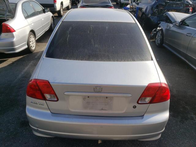 2HGES16325H519708 - 2005 HONDA CIVIC DX V SILVER photo 9