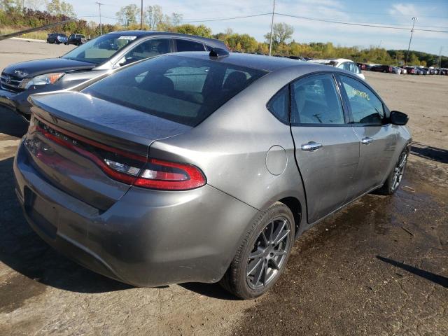 1C3CDFCA6DD710693 - 2013 DODGE DART LIMIT GRAY photo 4