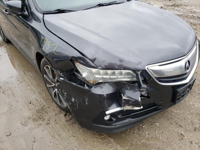 19UUB3F55FA000645 - 2015 ACURA TLX TECH CHARCOAL photo 9
