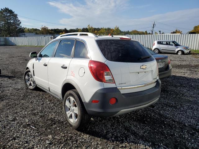 3GNAL2EK9ES665701 - 2014 CHEVROLET CAPTIVA LS WHITE photo 3