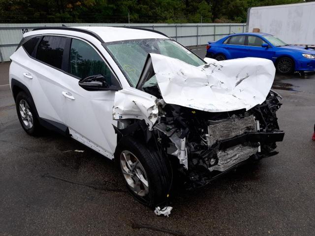 5NMJBCAE5NH035294 - 2022 HYUNDAI TUCSON SEL WHITE photo 1