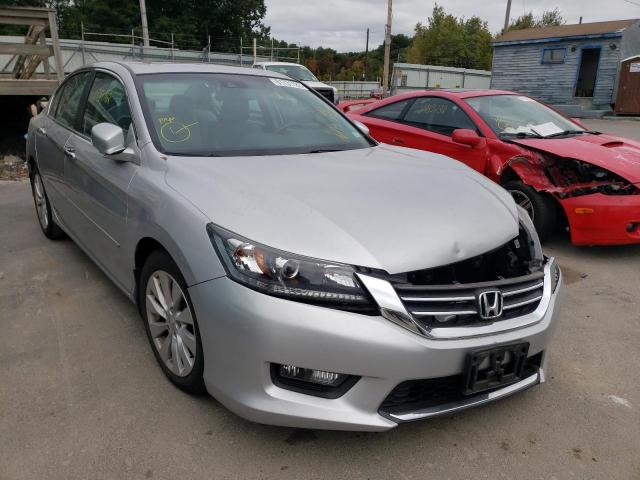 1HGCR2F8XFA158152 - 2015 HONDA ACCORD EXL SILVER photo 1