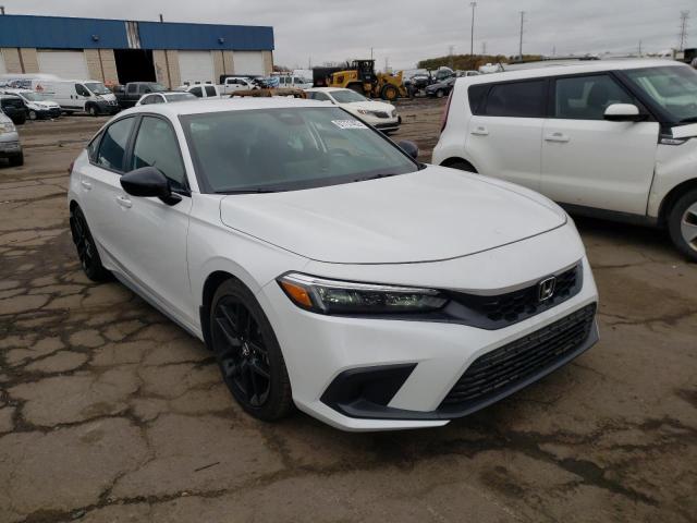 19XFL2H8XNE013991 - 2022 HONDA CIVIC SPOR WHITE photo 1