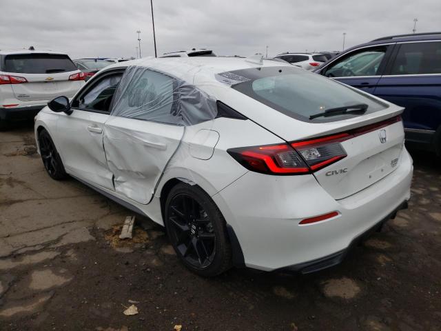 19XFL2H8XNE013991 - 2022 HONDA CIVIC SPOR WHITE photo 3