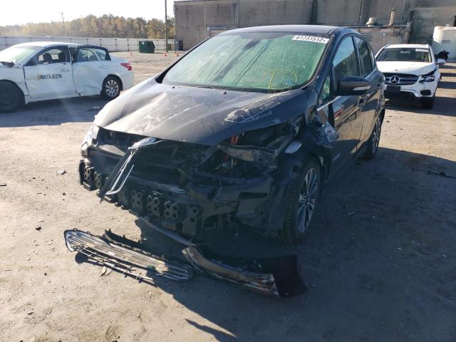 1FADP5DU5JL102178 - 2018 FORD C-MAX TITA CHARCOAL photo 9