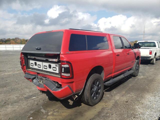 3C6UR5DL6KG667136 - 2019 RAM 2500 BIG H RED photo 4