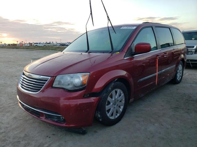 2C4RC1BG0GR301558 - 2016 CHRYSLER TOWN & COU MAROON photo 2