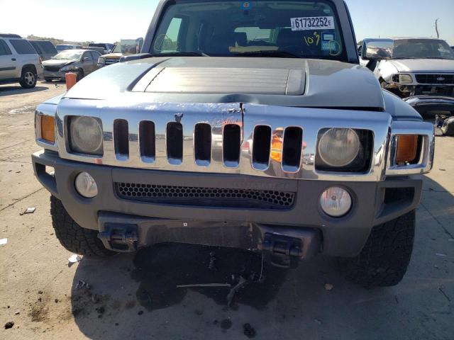 5GTDN13E678217198 - 2007 HUMMER H3 BLUE photo 9