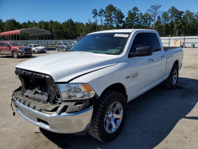 1C6RR7GT3GS208479 - 2016 RAM 1500 SLT WHITE photo 2