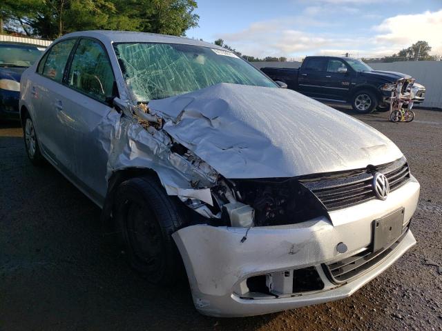 3VW1K7AJ9CM377097 - 2012 VOLKSWAGEN JETTA BASE SILVER photo 1