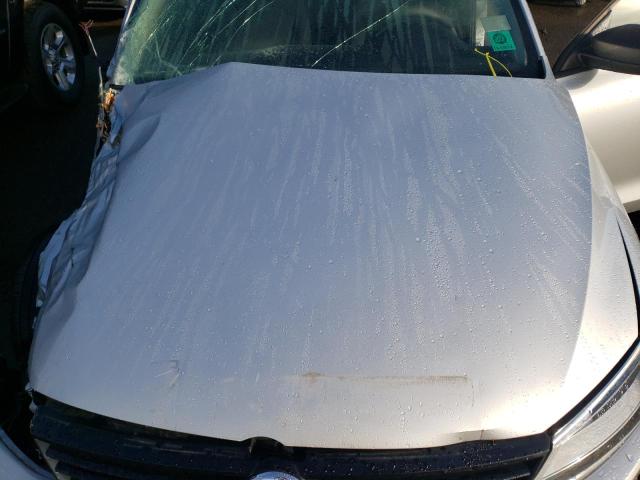 3VW1K7AJ9CM377097 - 2012 VOLKSWAGEN JETTA BASE SILVER photo 7