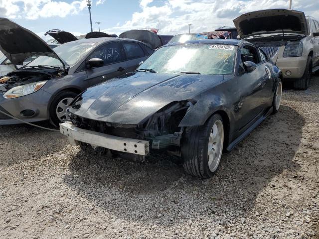 JN1AZ34D65M603207 - 2005 NISSAN 350Z COUPE BLACK photo 2