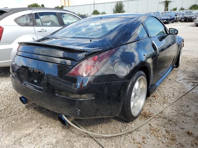 JN1AZ34D65M603207 - 2005 NISSAN 350Z COUPE BLACK photo 4