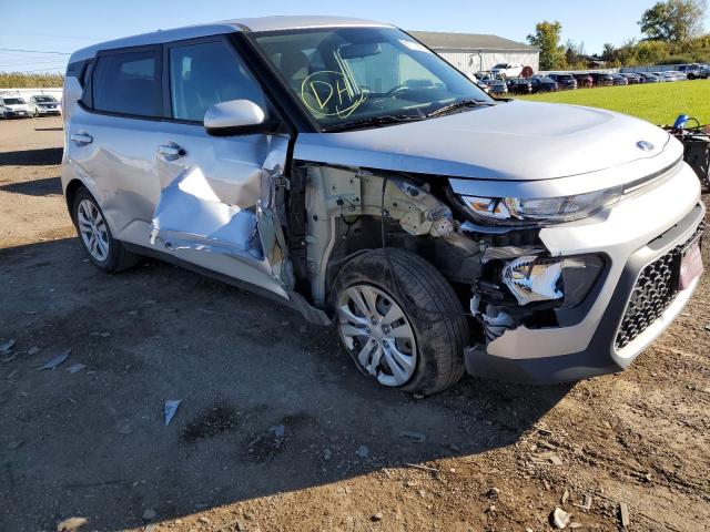 KNDJ23AU0L7055044 - 2020 KIA SOUL LX SILVER photo 9