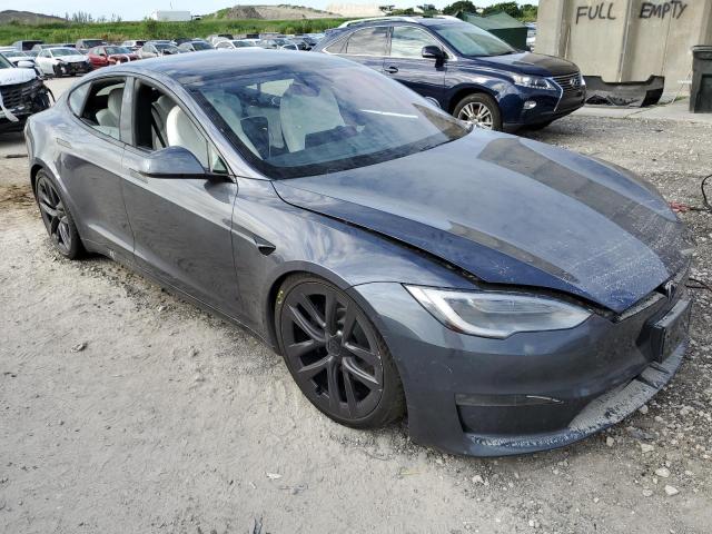 5YJSA1E52MF451387 - 2021 TESLA MODEL S Grafit foto 1