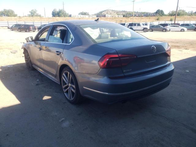 1VWDT7A37HC042022 - 2017 VOLKSWAGEN PASSAT R-L GRAY photo 3