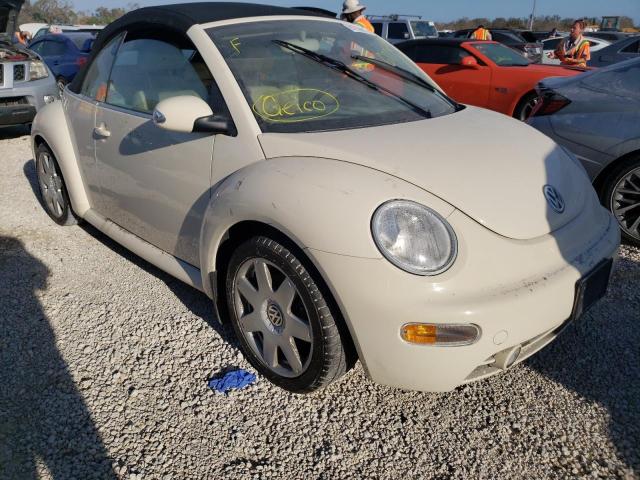 3VWCD21Y43M332376 - 2003 VOLKSWAGEN NEW BEETLE 白色 照片 1