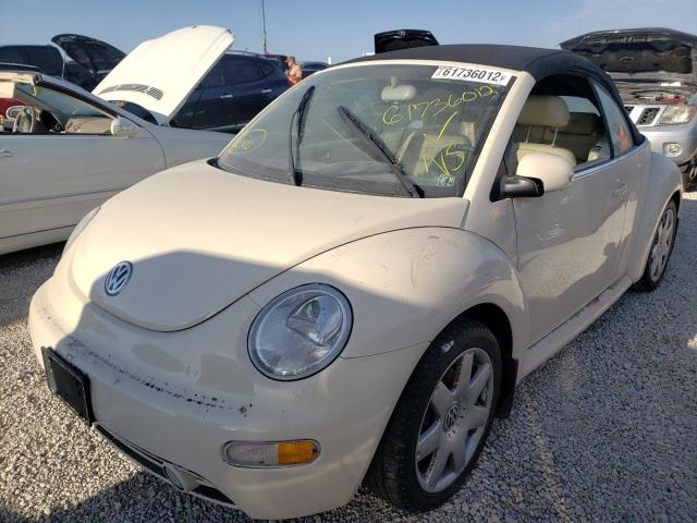 3VWCD21Y43M332376 - 2003 VOLKSWAGEN NEW BEETLE 白色 照片 2