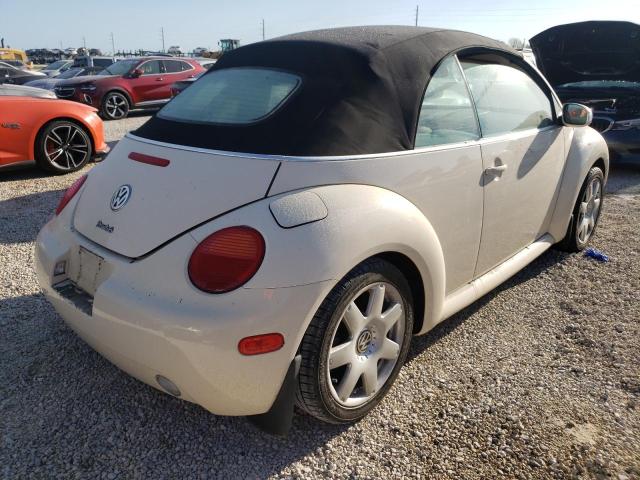 3VWCD21Y43M332376 - 2003 VOLKSWAGEN NEW BEETLE 白色 照片 4
