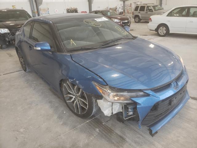 JTKJF5C73E3085648 - 2014 TOYOTA SCION TC 蓝色 照片 1