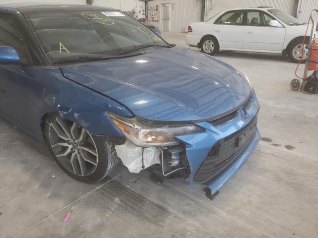 JTKJF5C73E3085648 - 2014 TOYOTA SCION TC 蓝色 照片 9