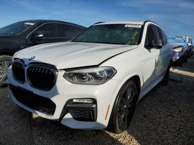 5UXTS3C51K0Z09611 - 2019 BMW X3 XDRIVEM WHITE photo 2