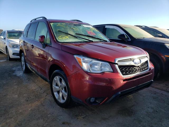 JF2SJAHC1GH543008 - 2016 SUBARU FORESTER 2 RED photo 1