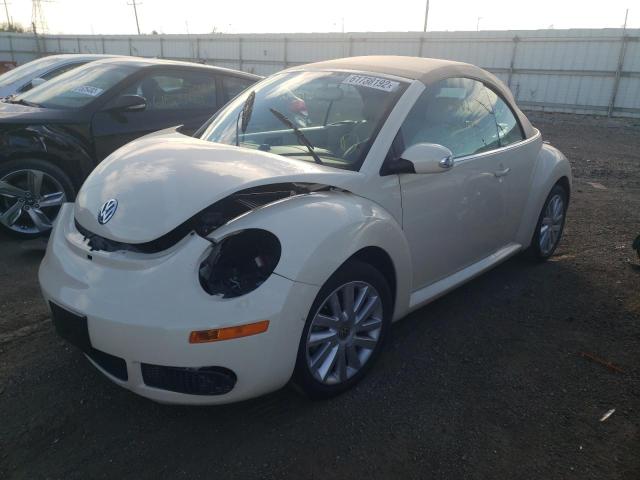 3VWRF31Y18M407164 - 2008 VOLKSWAGEN NEW BEETLE 白色 照片 2