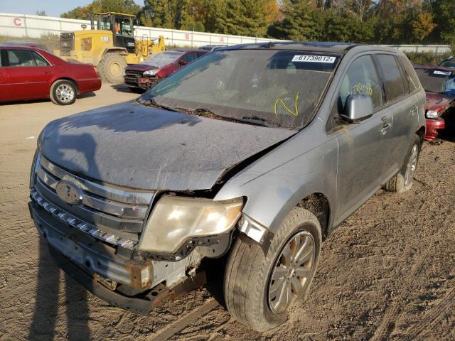 2FMDK39C97BB65155 - 2007 FORD EDGE SEL P SILVER photo 2