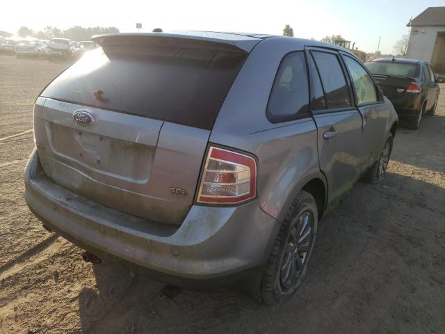 2FMDK39C97BB65155 - 2007 FORD EDGE SEL P SILVER photo 4