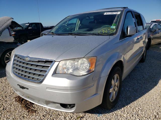 2A8HR54159R567213 - 2009 CHRYSLER TOWN & COU GRAY photo 2