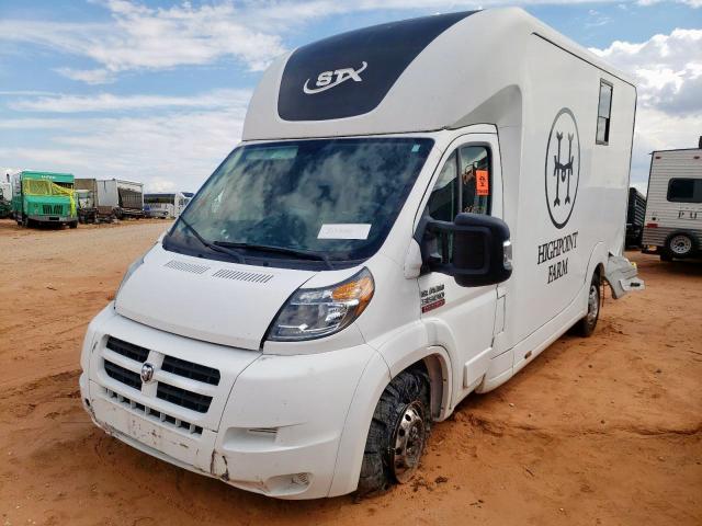 3C7WRVMG2EE116354 - 2014 RAM PROMASTER WHITE photo 2