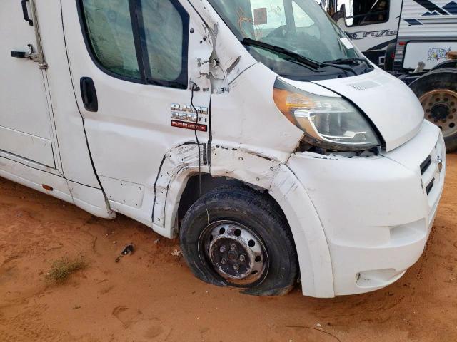 3C7WRVMG2EE116354 - 2014 RAM PROMASTER WHITE photo 9