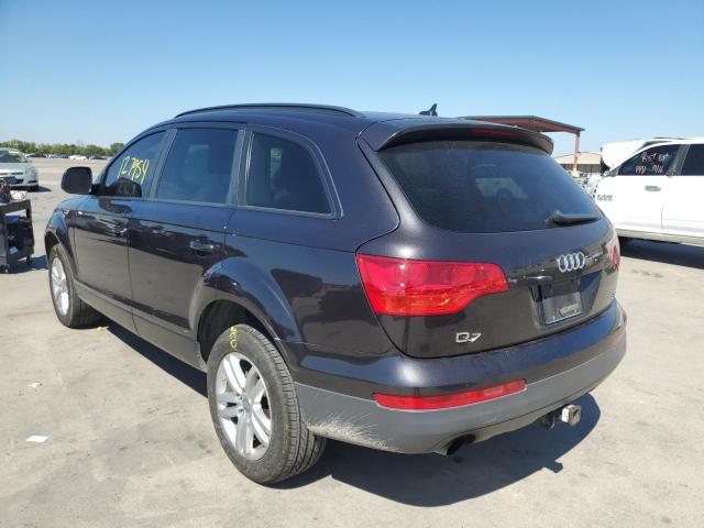 WA1AY74L29D020356 - 2009 AUDI Q7 3.6 QUA BLACK photo 3