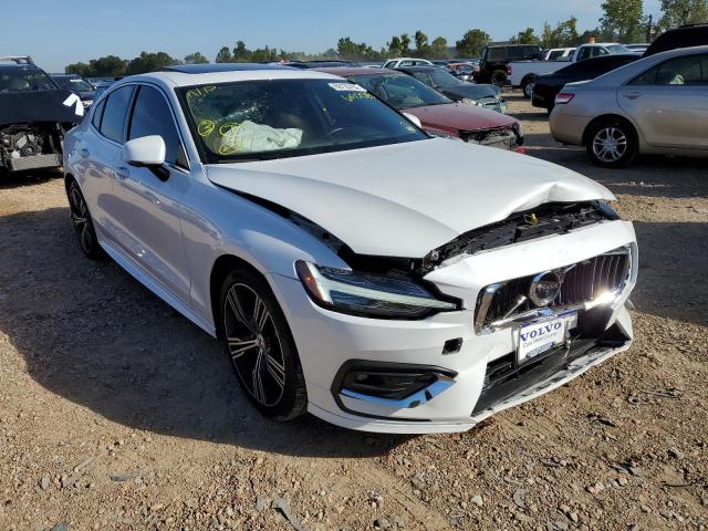 7JRA22TL6MG081195 - 2021 VOLVO S60 T6 INS WHITE photo 1