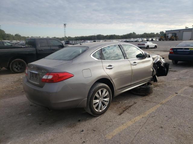 JN1BY1AR4CM393263 - 2012 INFINITI M37 X GRAY photo 4