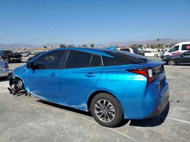 JTDKAMFU6N3161708 - 2022 TOYOTA PRIUS NIGH BLUE photo 3